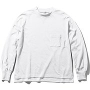 ロングスリーブプレーンティー W L/S Plain Tee HOW32021 （W）ホワイト WSサイズ [アウトドア カットソー レディース]