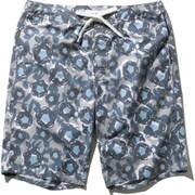 フラワープリントウォーターショーツ Flower Print Water Shorts HE72021 (MH)ミディアムグレー XLサイズ [水着 メンズ]