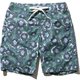 フラワープリントウォーターショーツ Flower Print Water Shorts HE72021 (MU)マツバ WLサイズ [水着 レディース]