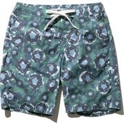 フラワープリントウォーターショーツ Flower Print Water Shorts HE72021 (MU)マツバ WLサイズ [水着 レディース]
