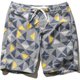ジオプリントウォーターショーツ Geo Print Water Shorts HE72022 (MH)ミディアムグレー WLサイズ [水着 レディース]