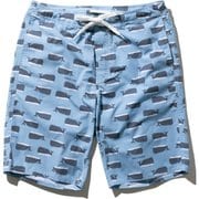 ホエールプリントウォーターショーツ Whale Print Water Shorts HE72023 (PB)ペールブルー XLサイズ [水着 メンズ]