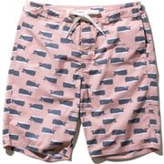 ホエールプリントウォーターショーツ Whale Print Water Shorts HE72023 (S)サクラ Lサイズ [水着 メンズ]