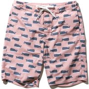 ホエールプリントウォーターショーツ Whale Print Water Shorts HE72023 (S)サクラ XLサイズ [水着 メンズ]