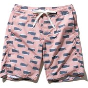 ホエールプリントウォーターショーツ Whale Print Water Shorts HE72023 (S)サクラ WLサイズ [水着 レディース]