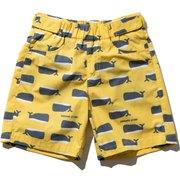 ホエールプリントショーツ Whale Print Shorts HJ72003 (TA)タンポポ 110サイズ [スイミング 水着 ボーイズ]