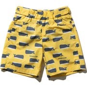 ホエールプリントショーツ Whale Print Shorts HJ72003 (TA)タンポポ 120サイズ [スイミング 水着 ボーイズ]