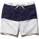 ラインウォーターショーツ LINE WATER SHORTS HE72024 (W)ホワイト Lサイズ [水着 メンズ]