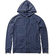 ロングスリーブフルジップフーディラッシュガード L/S FZ HOODIE RASH HE82024 (HB)ヘリーブルー Mサイズ [ラッシュガード メンズ]