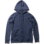 ロングスリーブフルジップフーディラッシュガード L/S FZ HOODIE RASH HE82024 (HB)ヘリーブルー WLサイズ [ラッシュガード レディース]