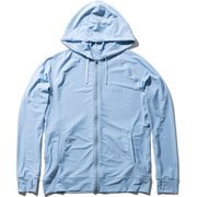 ロングスリーブフルジップフーディラッシュガード L/S Full-zip Hoodie Rashguard HE82024 (PB)ペールブルー Mサイズ [ラッシュガード メンズ]