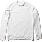 ロングスリーブラッシュガード L/S Rashguard HE82026 (W)ホワイト Mサイズ [ラッシュガード メンズ]