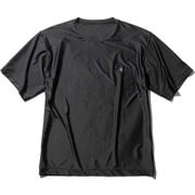 ショートスリーブラッシュガードティー S/S Rashguard Tee HE82028 (K)ブラック Mサイズ [ラッシュガード メンズ]