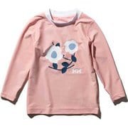 K LS CREW RASHGRD HJ82005 S 100サイズ [ラッシュガード ボーイズ]