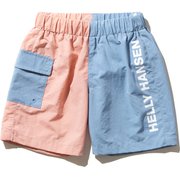 ロゴビーチショーツ K Logo Beach Shorts HJ72000 (SP)サクラ×ペールブルー 120サイズ [スイミング 水着 ボーイズ]