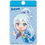 映画 この素晴らしい世界に祝福を！紅伝説 ぽぷきゃら ABSパスケース アクア [キャラクターグッズ]