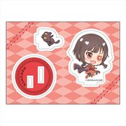 映画 この素晴らしい世界に祝福を！紅伝説 ぽぷきゃら アクリルスタンドJr. めぐみんB 帽子なし [キャラクターグッズ]