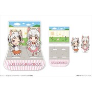 うちタマ？！ アクリルジオラマスタンド 花咲モモ＆桶谷コマ [キャラクターグッズ]