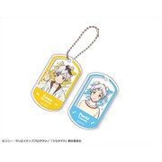 うちタマ？！ クリアドッグタグセット 岡本タマ＆山田ポチ [キャラクターグッズ]