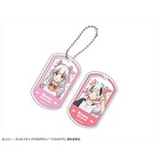 うちタマ？！ クリアドッグタグセット 花咲モモ＆桶谷コマ [キャラクターグッズ]