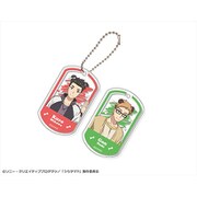 うちタマ？！ クリアドッグタグセット 三河クロ＆野田ゴン [キャラクターグッズ]