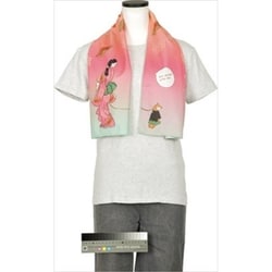 アート UVひんやりタオル 見返リ美人 30×100cm 1枚 72159-02