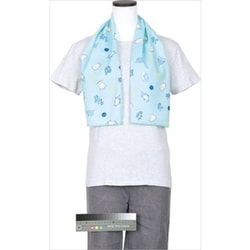 アクアミエ UVひんやりタオル BLUE 30×100cm 1枚 78555-62