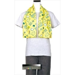 ルーミーズパーティ UVひんやりタオル YELLOW 30×100cm 1枚 78552-42