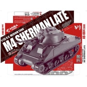AS004 アメリカ中戦車M4Aシャーマン後期型 [1/35スケール プラモデル]