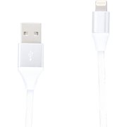 Lightningコネクタ対応 USBストロングSケーブル 150cm シルバー QL-047SV