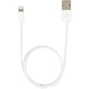 Lightningコネクタ対応 USB充電・通信ケーブル 0.5m ホワイト QL-048WH