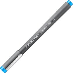 ピグメントライナー パステルカラー 0.3mm ライトブルー 308 03-30