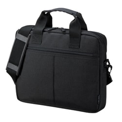 PCインナーバッグ 11.6インチワイドPC対応 ショルダーベルト/キャリーサポーター付き 撥水加工 ブラック BAG-INB5N2