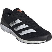アディゼロ タクミ セン 6 ADIZERO TAKUMI SEN 6 EG1193 コアブラック/フットウェアホワイト/シグナルコーラル 26.5cm [ランニングシューズ メンズ]