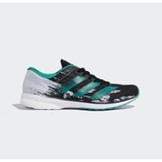 アディゼロジャパン 5 adizero Japan 5 FX0501 コアブラック/グローリーグリーン/フットウェアホワイト 26.5cm [ランニングシューズ メンズ]