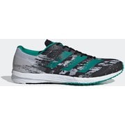 アディゼロ タクミ セン 6 adizero takumi sen 6 FX0504 コアブラック/フットウェアホワイト/グローリーグリーン 26.0cm [ランニングシューズ メンズ]