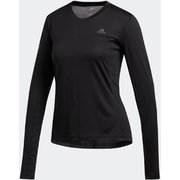 オウン ザ ラン Tシャツ Own the Run Tee FYT15 ブラック J/Lサイズ [ランニングシャツ レディース]