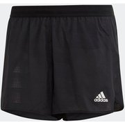 スピード スプリットショーツ Speed Split Shorts FYS85 ブラック/ホワイト J/Sサイズ [ランニングパンツ メンズ]
