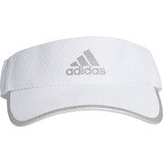 AEROREADY ランナー バイザー AEROREADY Runner Visor GNS21 WHT/WHT/リフレクティブ OSFZ（54-57cm） [ランニングキャップ]