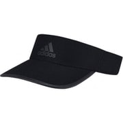 AEROREADY ランナー バイザー AEROREADY Runner Visor GNS21 ブラック/ブラック/ブラックリフレクティブ OSFX（57-60cm） [ランニングキャップ]