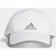 ランナー ボンデッド キャップ Runner Bonded Cap GNS08 ホワイト/ホワイト/リフレクティブシルバー OSFZ（54-57cm） [ランニングキャップ]