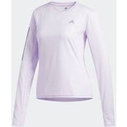 オウン ザ ラン Tシャツ Own the Run Tee FYT15 パープルティント J/Lサイズ [ランニングシャツ レディース]