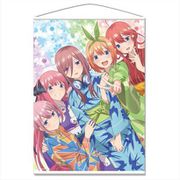 五等分の花嫁 B1タペストリー 一花&二乃&三玖&四葉&五月 [キャラクターグッズ]