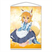 世話やきキツネの仙狐さん B1タペストリー メイド仙狐さん [キャラクターグッズ]