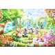 DP1000-034 バラの香りのガーデンパーティー [ジグソーパズル ピュアホワイト 1000ピース（51×73.5cm）]