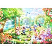 DP1000-034 バラの香りのガーデンパーティー [ジグソーパズル ピュアホワイト 1000ピース（51×73.5cm）]