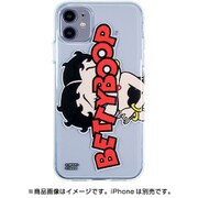 AB-1024-11XR-CL01 [iPhone 11/XR TPU（クリア）ケース ベティ・ブープ ロゴ RED＆BLACK]