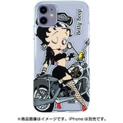AB-1024-11XR-CL02 [iPhone 11/XR TPU（クリア）ケース ベティ・ブープ BLACK BIKE（バイク）]