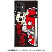 AB-0946-IP11-BLAK [iPhone 11/XR スクエア型 ガラスケース ベティ・ブープ CAR]