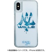 BL-0005-IP0X-WHIT [iPhone XS/X グリッターケース ウィルフラワー]